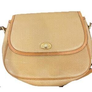 celine saddle crossbody bag guc tan/brown